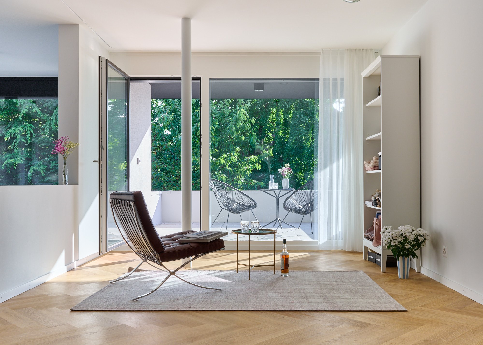 Zimmer mit Zugang zur Terrasse